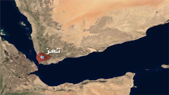 استشهاد مواطنين اثنين في غارة للعدوان على سيارة مواطن غربي تعز